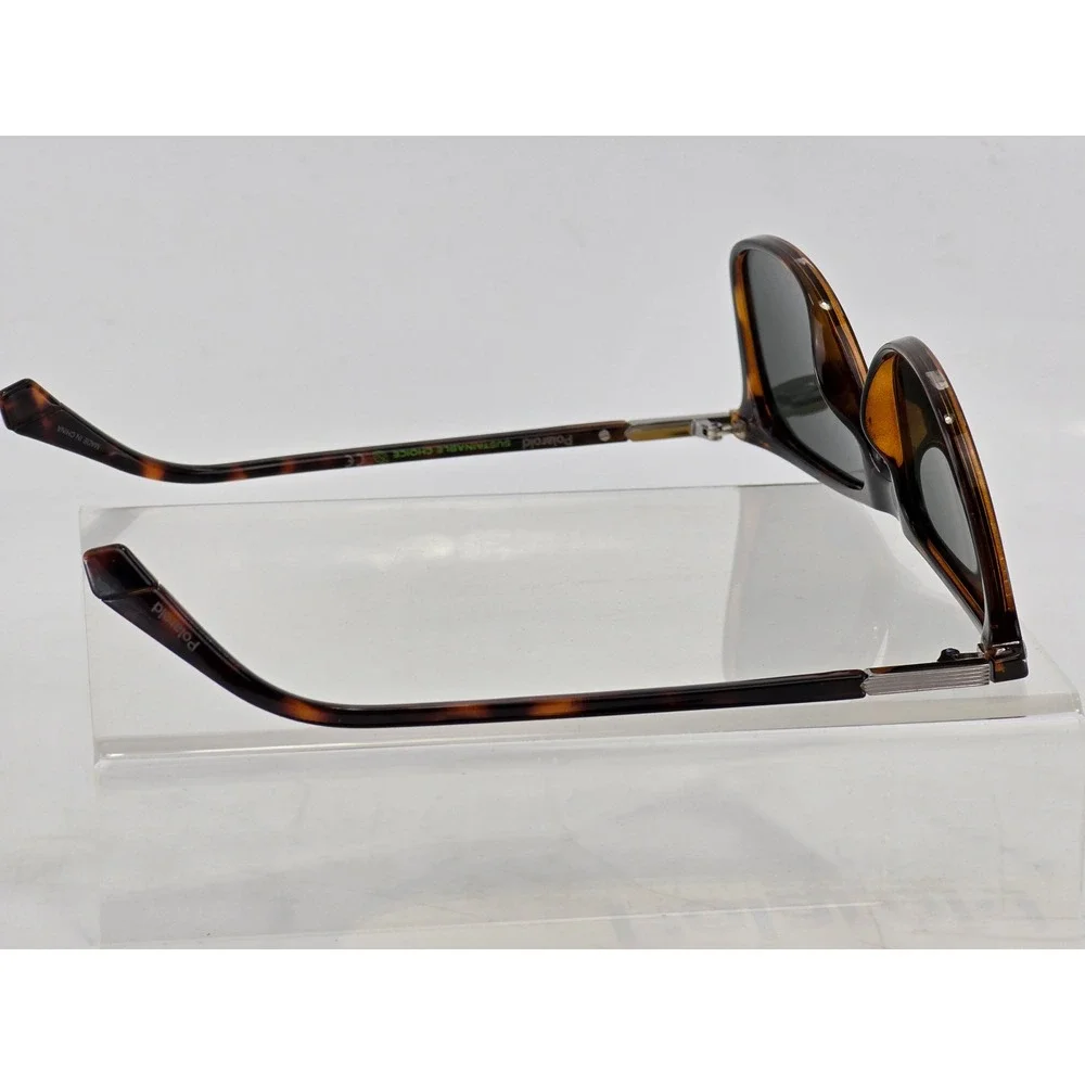 Polaroid Sunglasses Mens 55mm Tortoise Sustainable Choice PLD 2109/S - Excellent